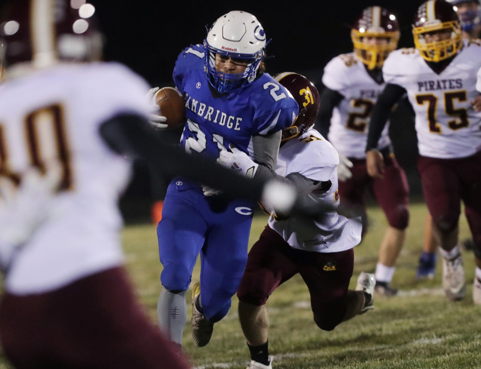 Cambridge 43, Waterloo 13